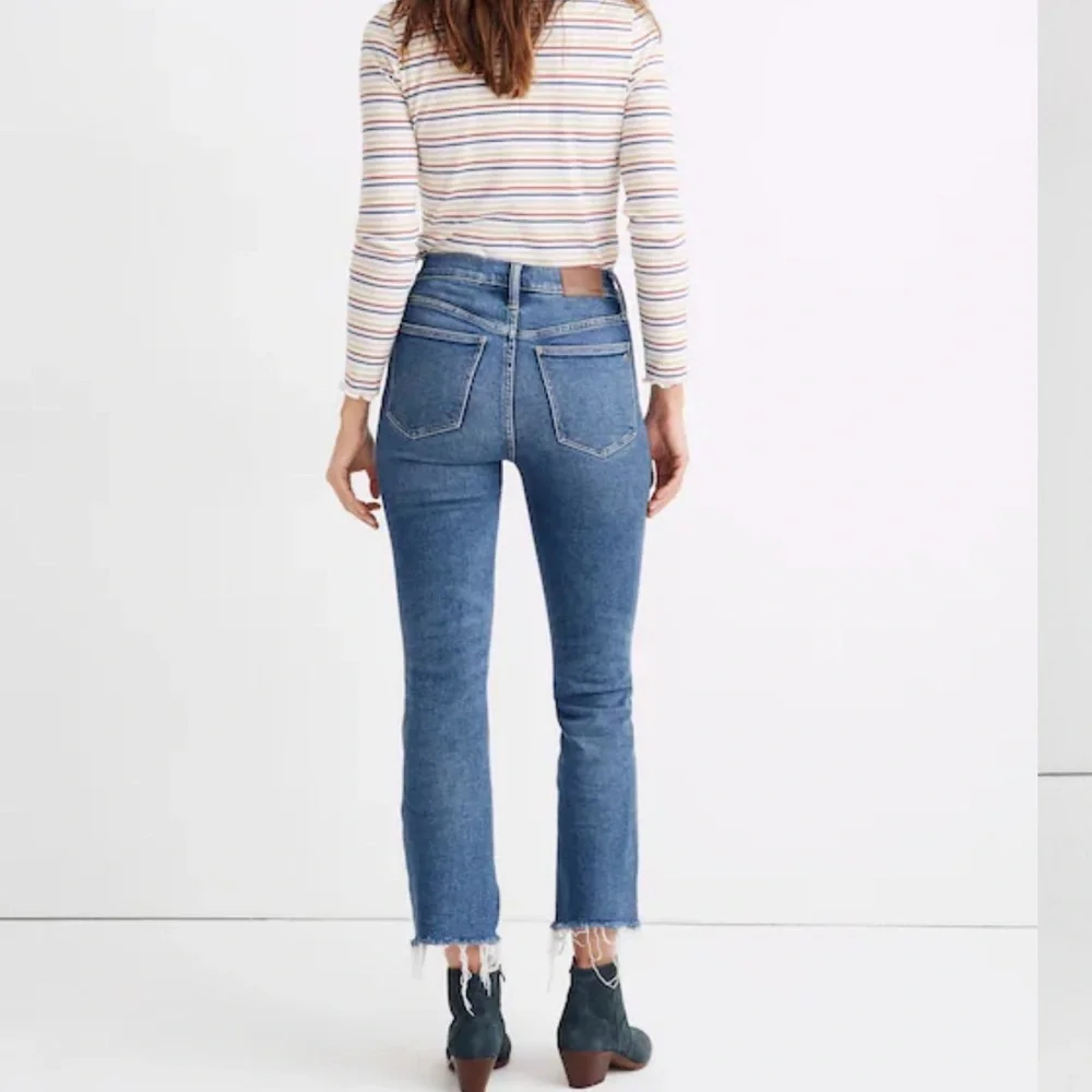 Madewell Cali Demi-Boot Blue Jeans size 27 - Picture 2 of 13